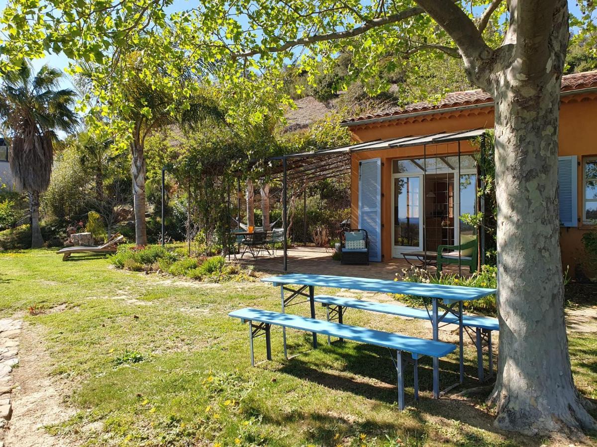 House With Garden And Sea View Villa La Londe-les-Maures Exteriör bild